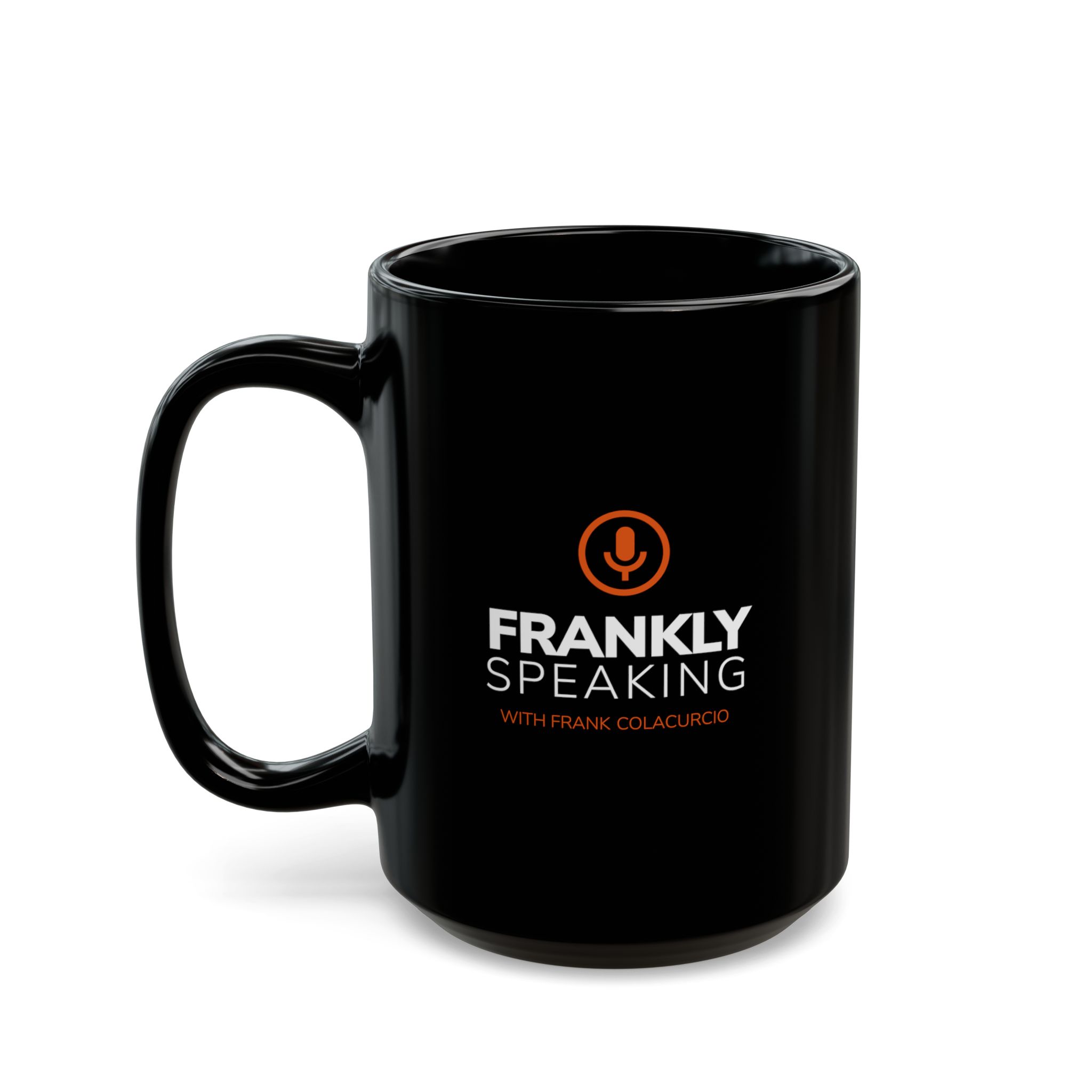 Black Frankly Speaking Mug - Image 3
