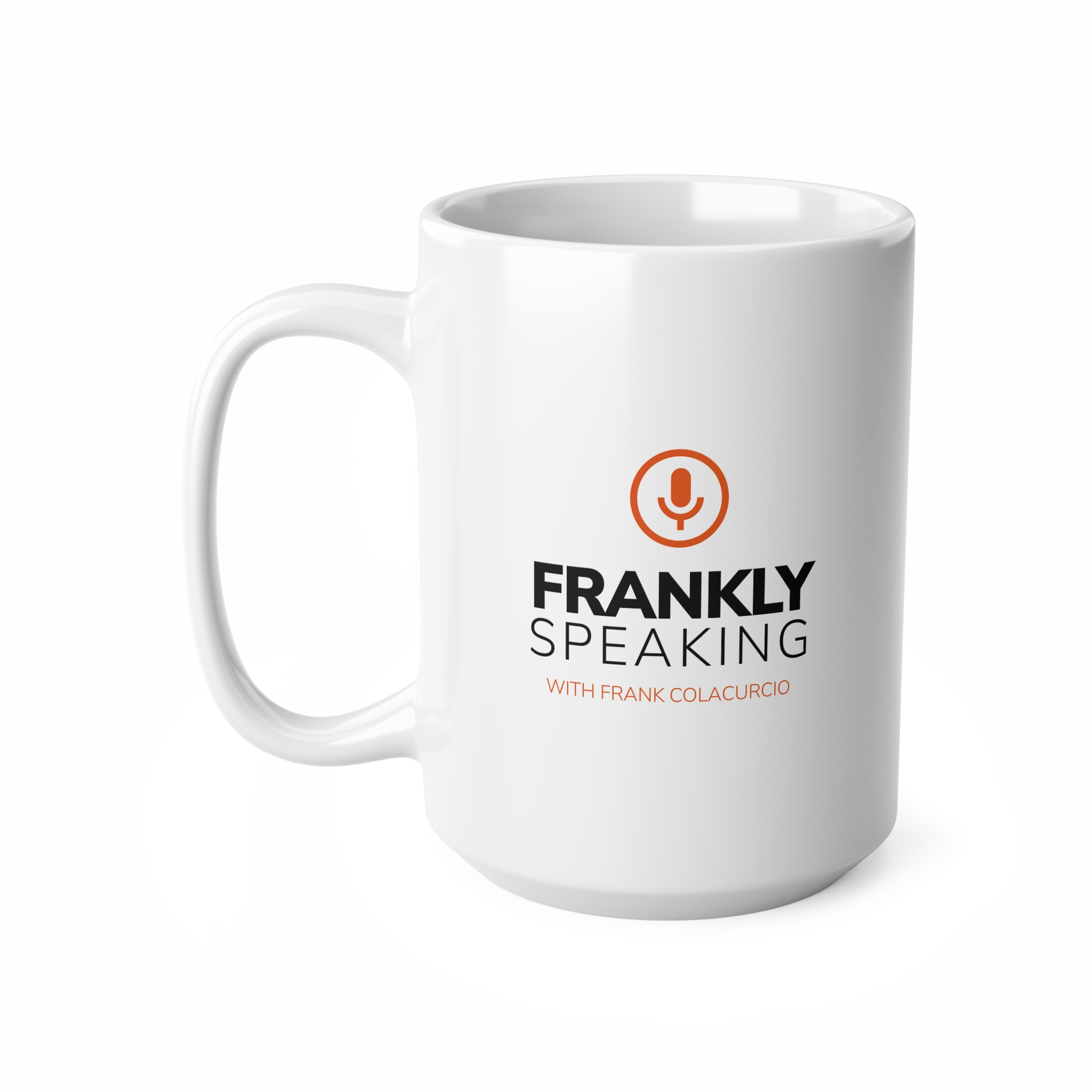 White Frankly Speaking Mug - Image 2