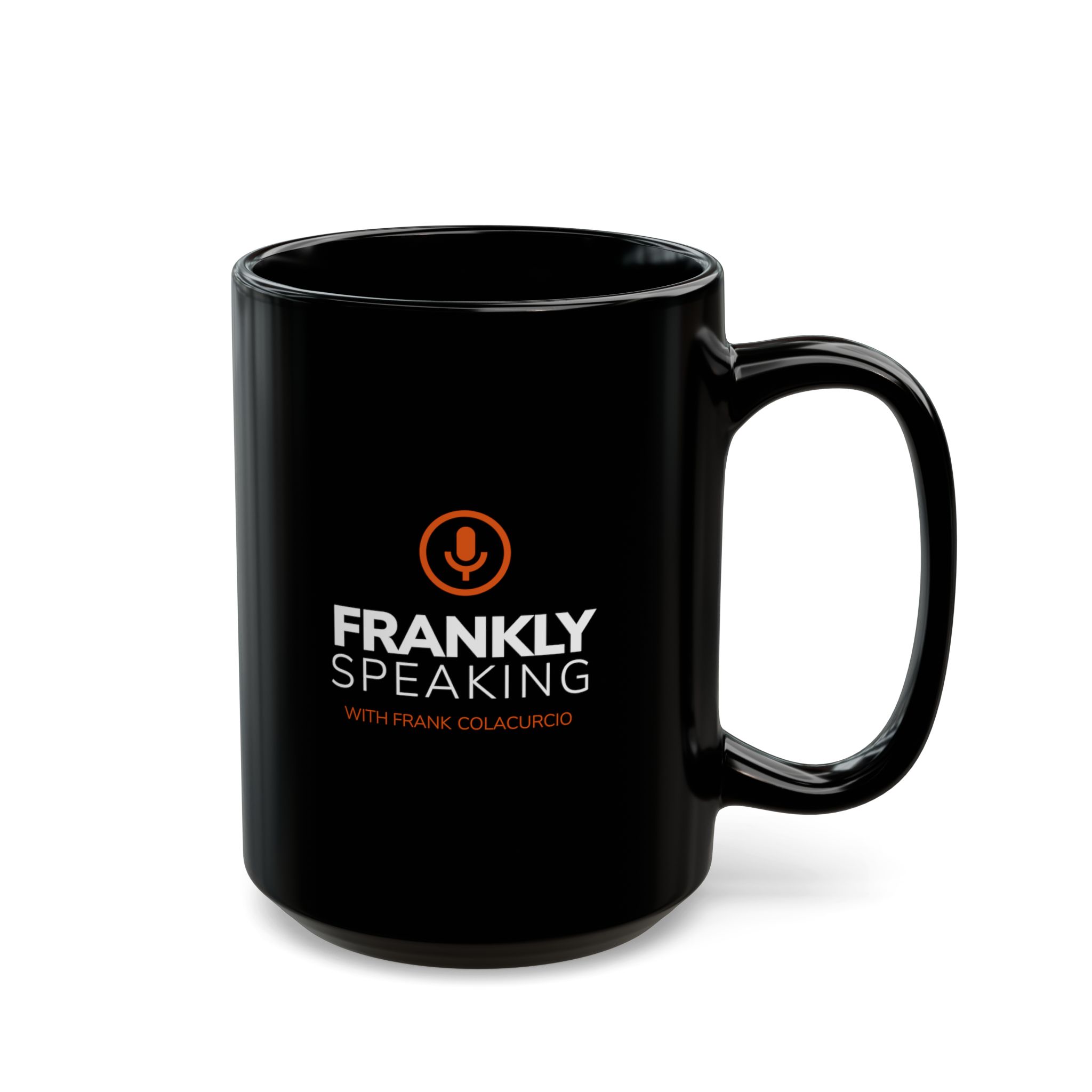 Black Frankly Speaking Mug - Image 2