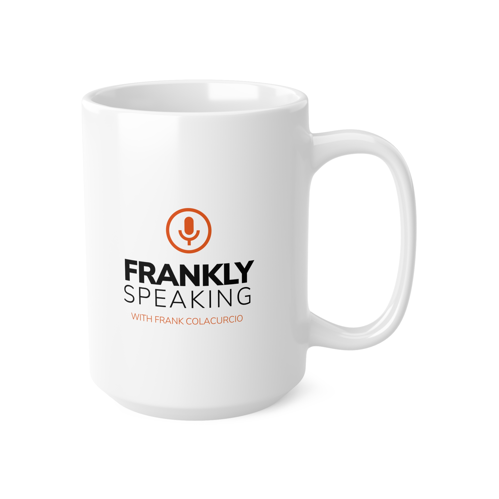 Official Frankly Speaking Podcast Mug