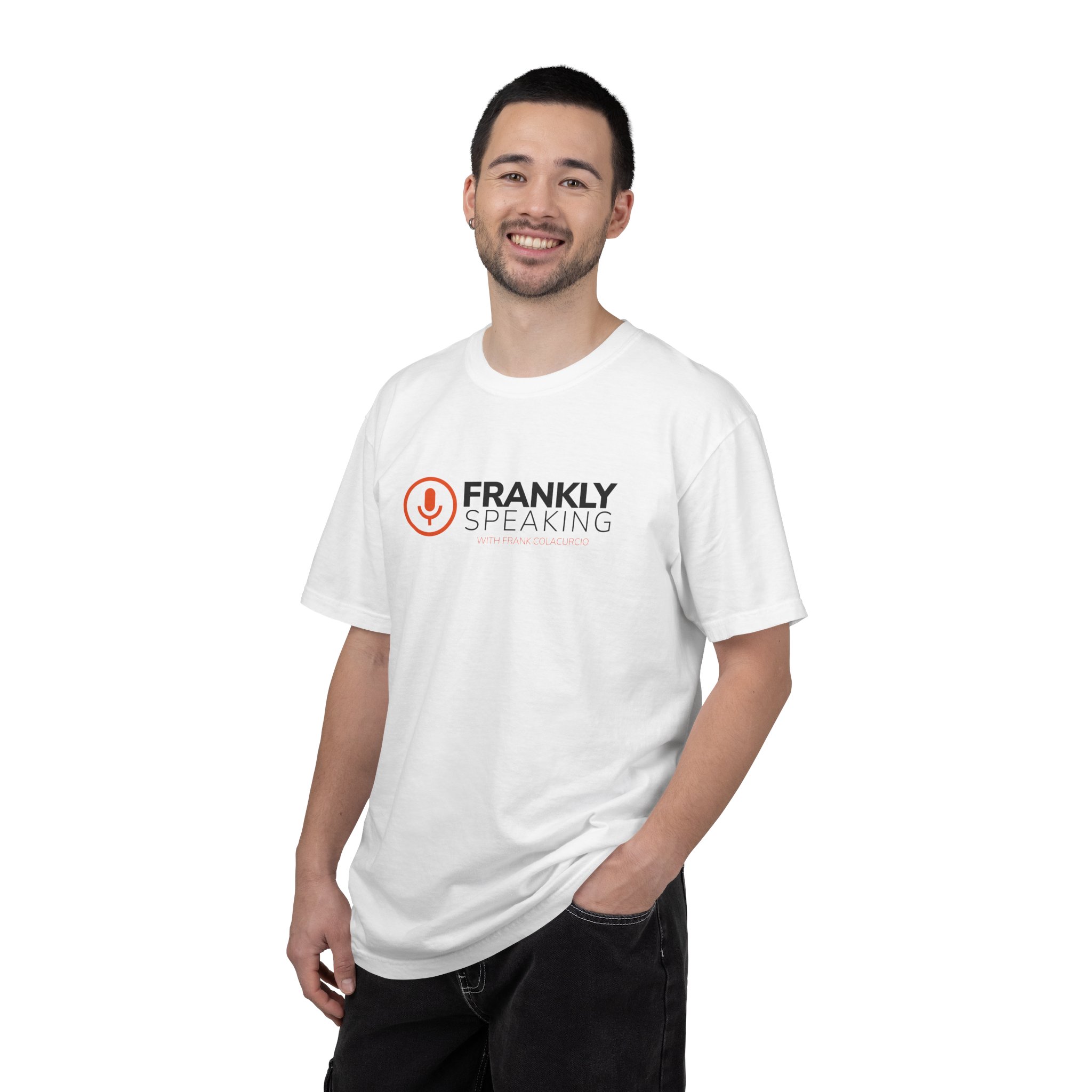 Frankly Speaking Podcast | White Tee - Image 3